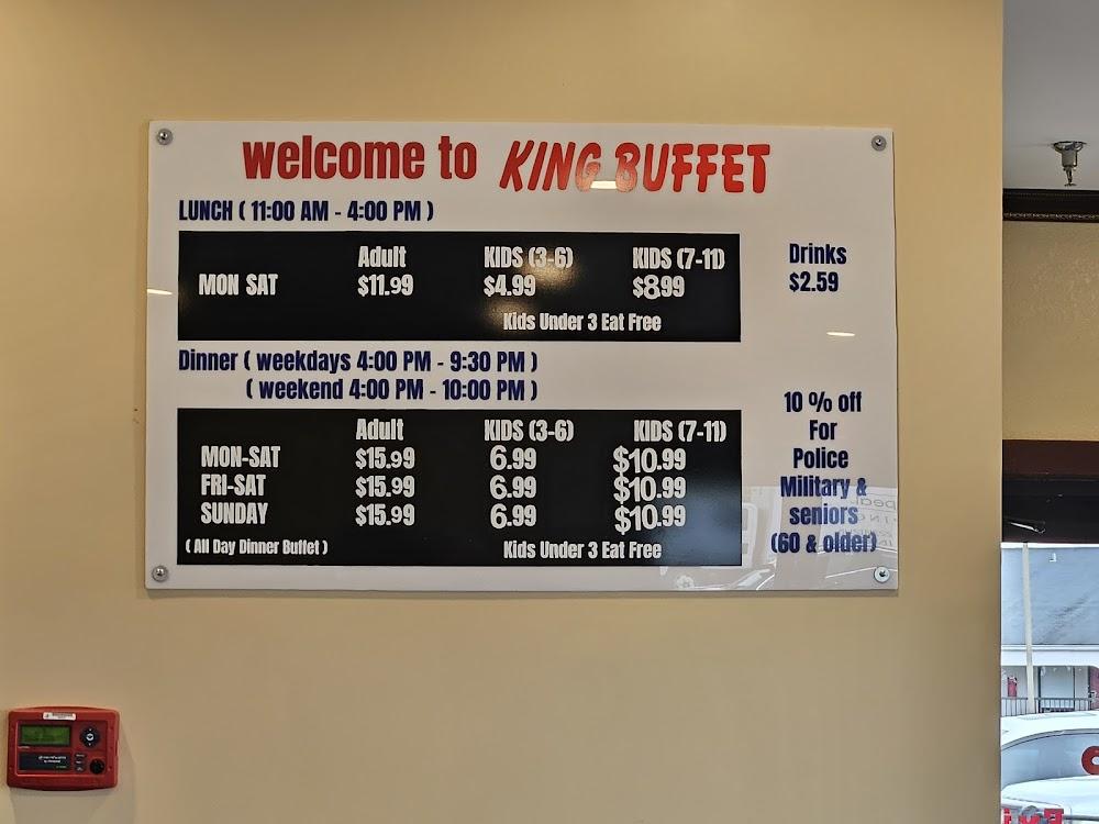 King Buffet Menu image 2