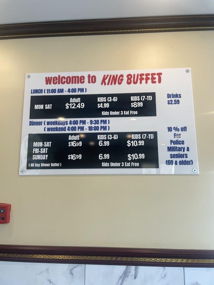 King Buffet Menu image 3