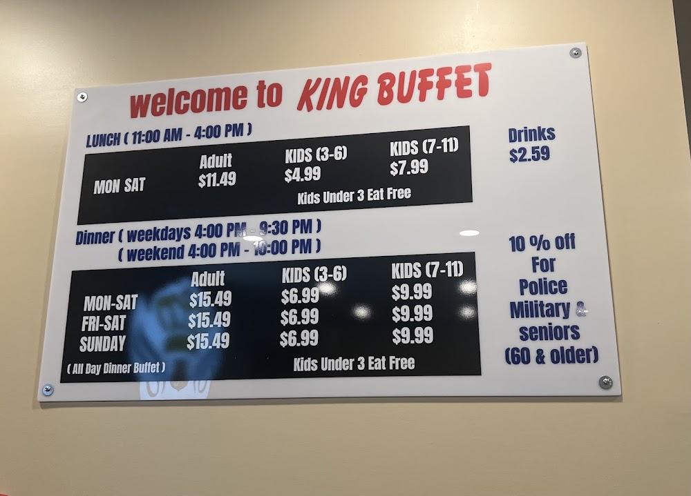 King Buffet Menu image 4